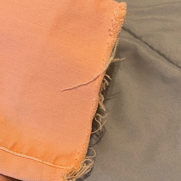 Free People Millennium Peach Pink Skinny Denim Jeans Women's Size 27 - Picture 6 of 9